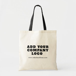 Tote Bag Employés du logo d'entreprise simple personnalisés