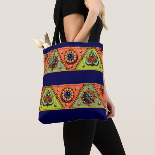 Tote Bag Empreinte de bijoux Renaissance (De près)
