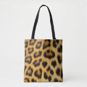 Tote Bag Empreinte de léopard (Devant)