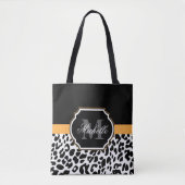 Tote Bag empreinte de léopard (Devant)