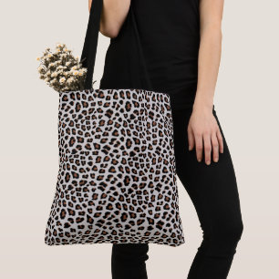 Tote Bag Empreinte de léopard