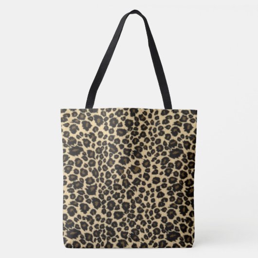Tote Bag Empreinte de léopard (Devant)