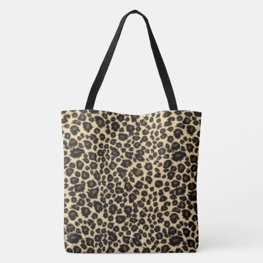 Tote Bag Empreinte de léopard (Dos)