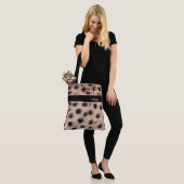 Tote Bag Empreinte de léopard (Sur le modèle)