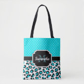 Tote Bag Empreinte de léopard (Devant)