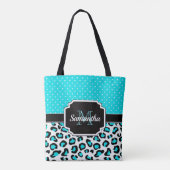 Tote Bag Empreinte de léopard (Dos)