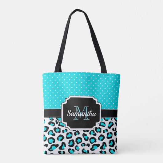 Tote Bag Empreinte de léopard (Dos)