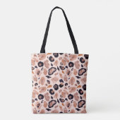Tote Bag Empreinte de léopard, sans soudure, arrière - plan (Dos)