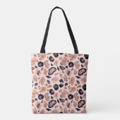 Tote Bag Empreinte de léopard, sans soudure, arrière - plan (Dos)