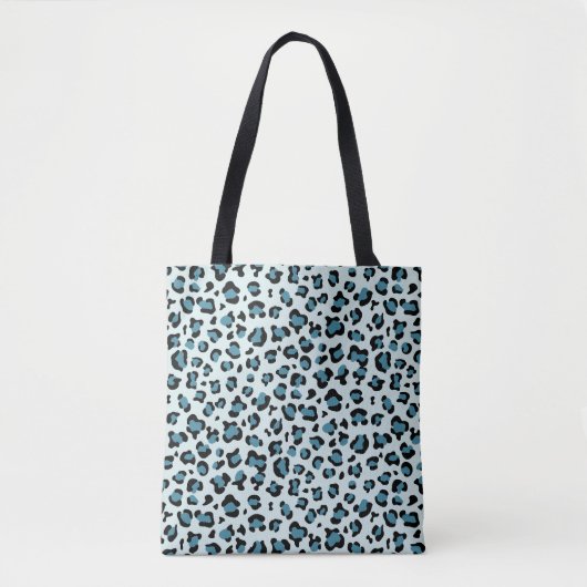 Tote Bag Empreinte de léopard, Spots de léopard, Leopard bl (Devant)