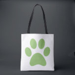 Tote Bag Empreinte de patte<br><div class="desc">Amusant design Empreinte de patte pour amoureux des animaux!</div>
