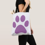 Tote Bag Empreinte de patte<br><div class="desc">Amusant design Empreinte de patte pour amoureux des animaux!</div>
