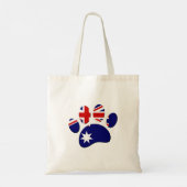 Tote Bag Empreinte de patte du Drapeau australien (Dos)