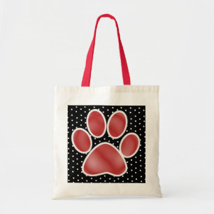 Tote Bag Empreinte de patte Fourre-tout... : ) SRF