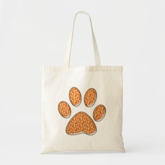 Tote Bag empreinte de patte kitty (Devant)