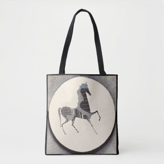 Tote Bag empreinte patchwork (Devant)