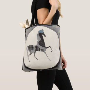 Tote Bag empreinte patchwork