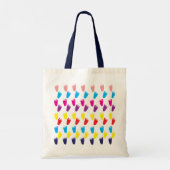 Tote Bag Empreintes colorées (Dos)