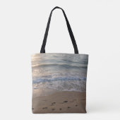 Tote Bag Empreintes dans le Sable (Dos)