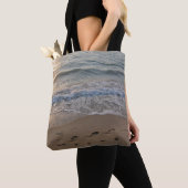 Tote Bag Empreintes dans le Sable (De près)