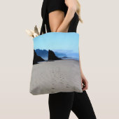 Tote Bag Empreintes Dans Le Sable (De près)