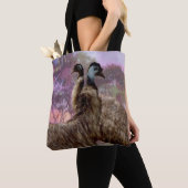 Tote Bag Emu Courtship (De près)