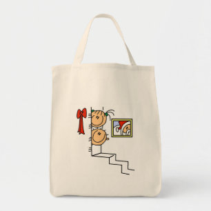 Tote Bag En attente des T-shirts et cadeaux Père Noël