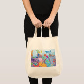 Tote Bag En Bas Dans L'Océan (Devant (produit))