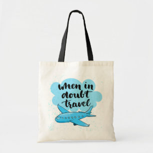 Tote Bag En cas de doute voyage