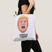 TOTE BAG EN COLÈRE DONALD TRUMP PERSONNALISÉ (De près)