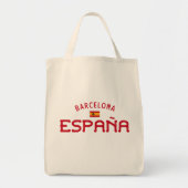 Tote Bag En détresse Barcelone Espagne (España) (Devant)
