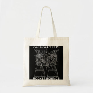 Tote Bag En Fait C'Est Rocket Science Math Engineering Tea