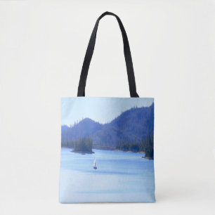 Tote Bag En partance pour les montagnes...