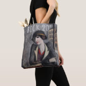 Tote Bag En périphérie de Paris Vintage Chic (De près)