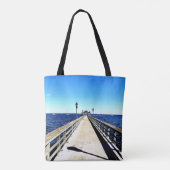Tote Bag En Regardant Le Quai En Bas (Dos)
