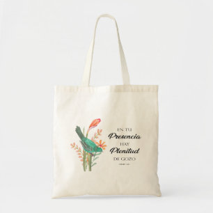 Tote Bag En tu presencia hay plenitud Salmos