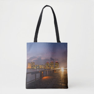 Tote Bag En Voiture Sur La Plage De Navarre