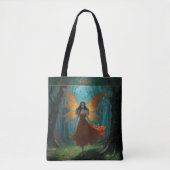 Tote Bag Enchanted Autumn Fairy Thanksgiving Fantasy Art (Devant)