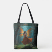 Tote Bag Enchanted Autumn Fairy Thanksgiving Fantasy Art (Dos)