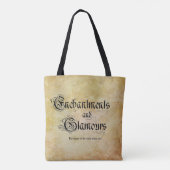 Tote Bag Enchantements et glamour (Dos)