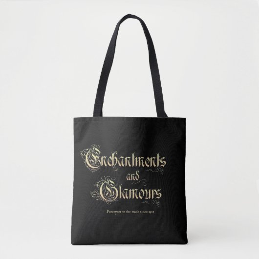 Tote Bag Enchantements et Glamours (Devant)