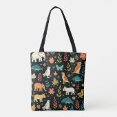 Tote Bag Enchanting Wildlife Wonderland  (Dos)