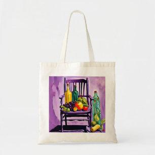 Tote Bag Encore la vie avec bouteilles 9