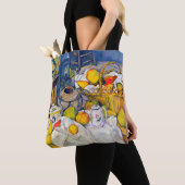 Tote Bag Encore la vie avec panier de fruits, Paul Cezanne (De près)