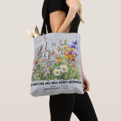 Tote Bag Encouragement et devis inspirants (De près)