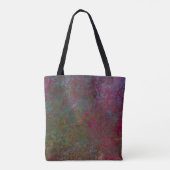 Tote Bag Encre d'alcool foncé Abstraite (Dos)