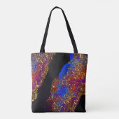Tote Bag Encre d'alcool glacée (Dos)