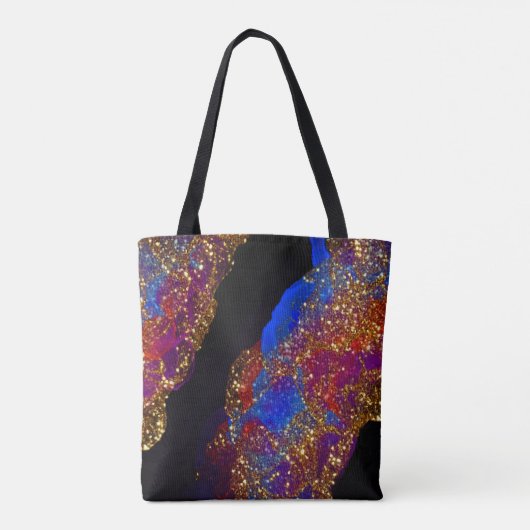 Tote Bag Encre d'alcool glacée (Dos)