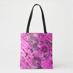 Tote Bag Encre rose