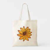 Tote Bag Encre Tournesol Jaune (Dos)